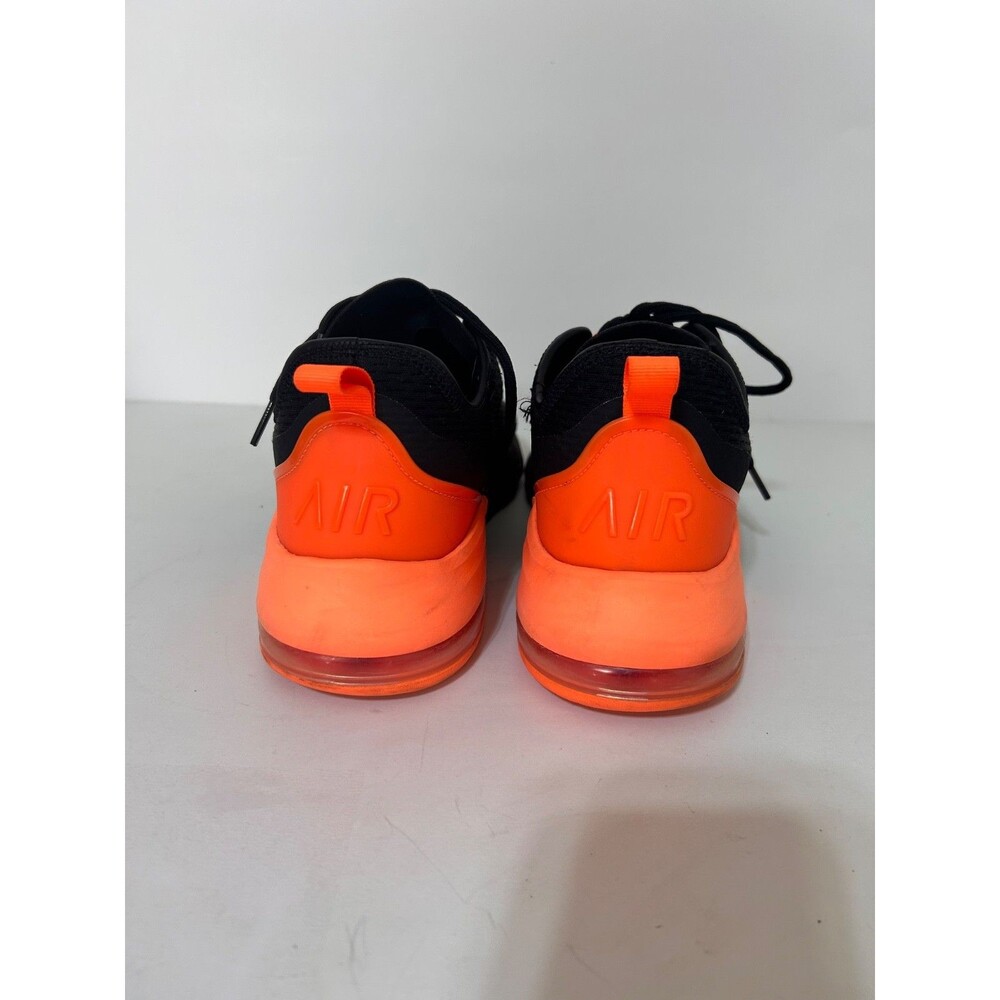 Nike Mens size 11.5 EU 45.5 Air Max Motion 2 Black Orange Running Shoes Sneakers - Picture 6 of 10